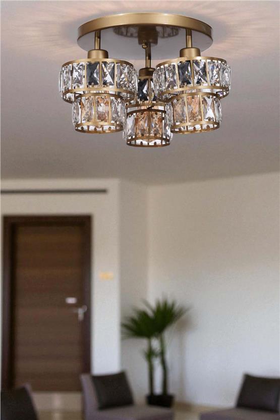 Lumexx Leo 3 Lü Tepsili Eskitme Plafonyer Avize