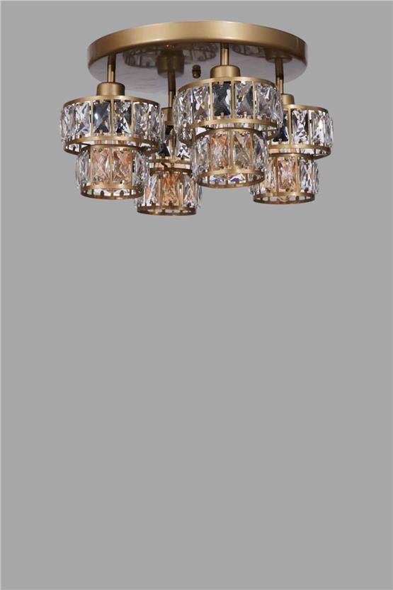 Lumexx Leo 4 Lü Tepsili Eskitme Plafonyer Avize