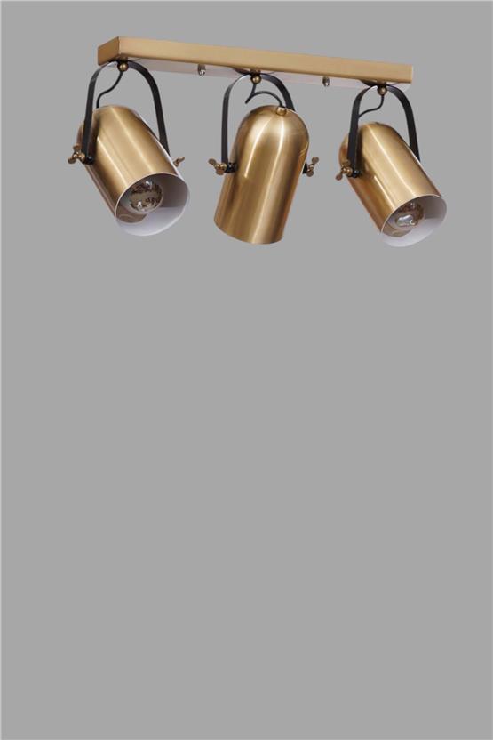 Lumexx London 3 Lü Sıralı Eskitme Plafonyer Avize