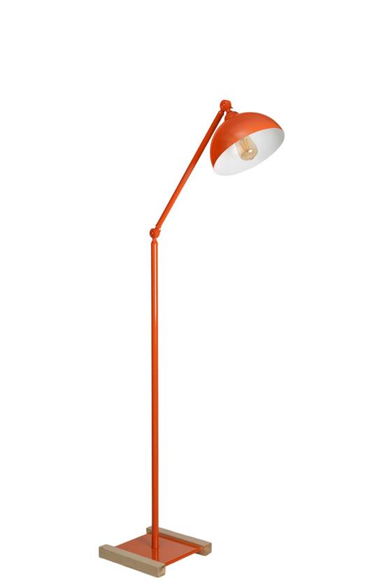 Lumexx Milas Turuncu Retro Başlıklı Lambader