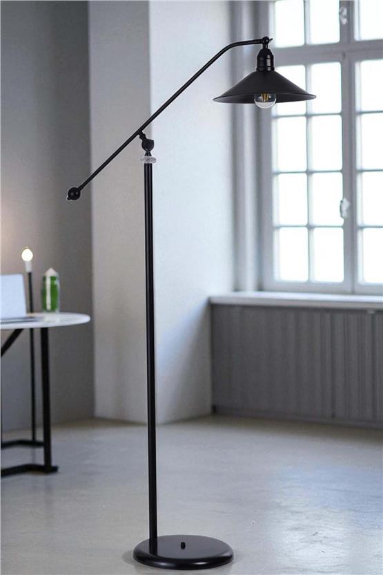 Lumexx Moka Siyah Lambader Metal Başlıklı
