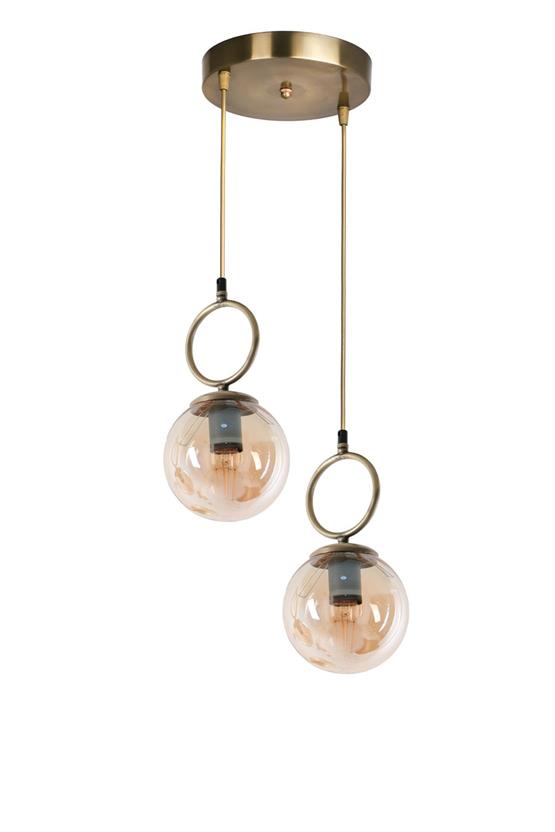 Lumexx  Morino 2 Li Tepsili Bal Camlı Eskitme Sarkıt