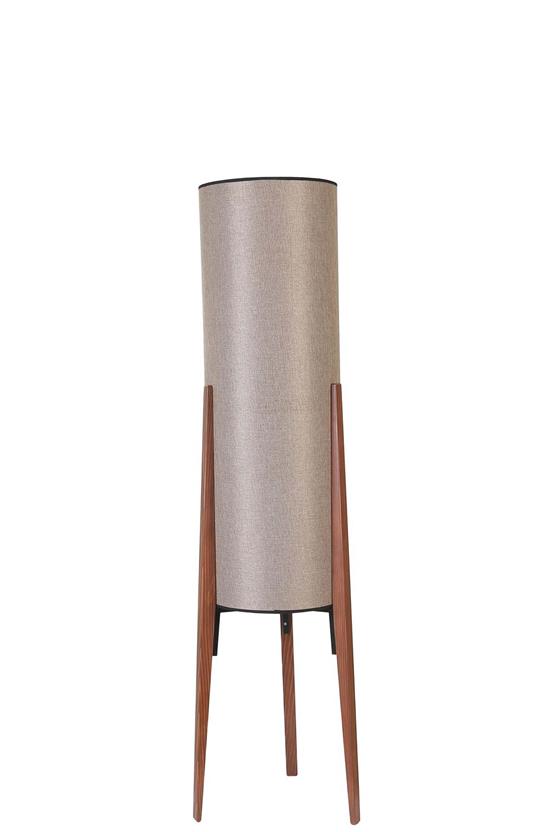 Lumexx Navas Ceviz Lambader Koyu Hasır Abajurlu