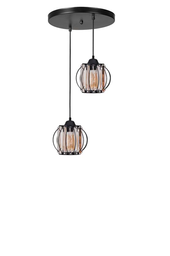 Lumexx Ohrid 2 Li Tepsili Siyah Sarkıt