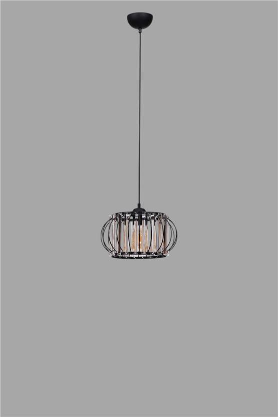 Lumexx Ohrid Tekli Siyah Sarkıt