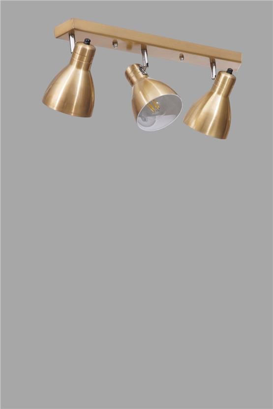 Lumexx Otis 3 Lü Sıralı Eskitme Plafonyer Avize