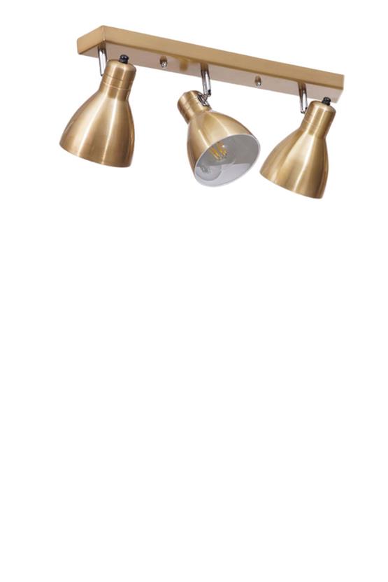 Lumexx Otis 3 Lü Sıralı Eskitme Plafonyer Avize