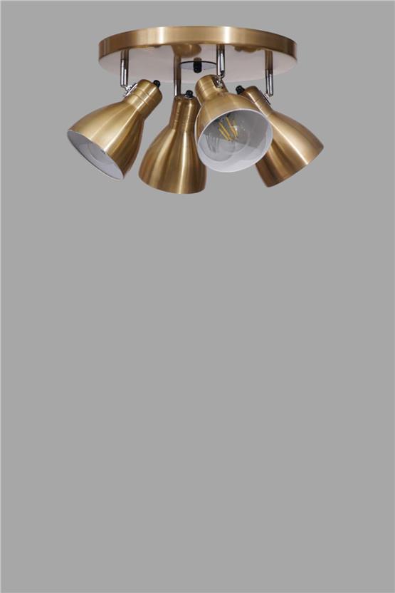 Lumexx Otis 4 Lü Tepsili Eskitme Plafonyer Avize