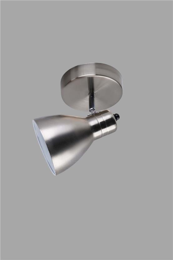 Lumexx Otis Tekli Mat Krom Plafonyer Avize