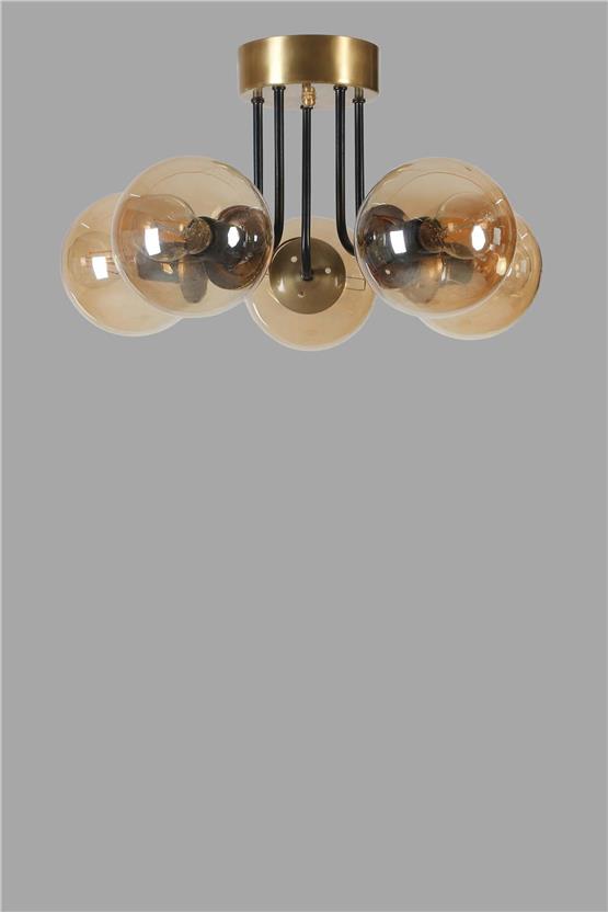 Lumexx Pablo 5 Li Eskitme Bal Camlı Avize