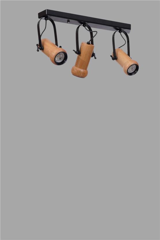 Lumexx Pascal 3 Lü Sıralı Naturel Plafonyer Avize