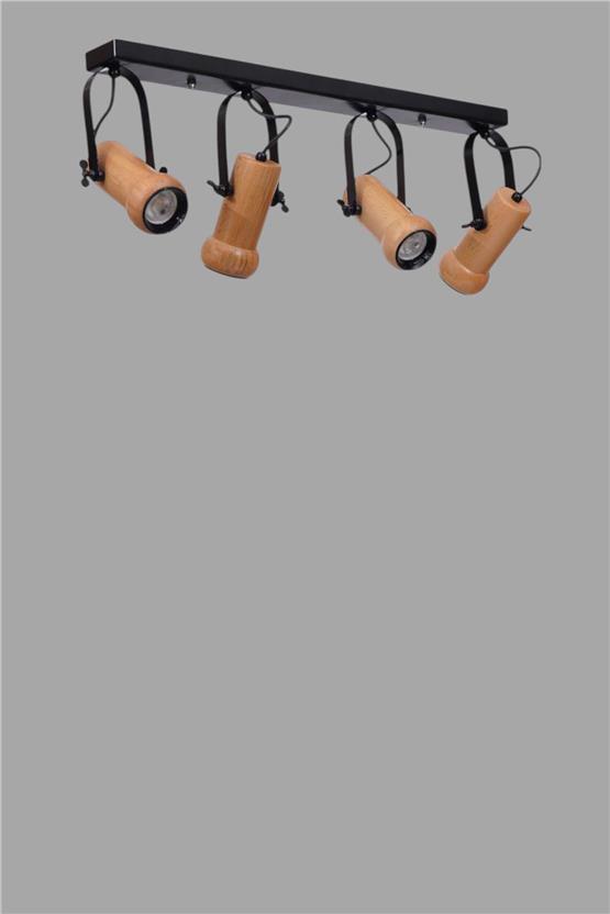 Lumexx Pascal 4 Lü Sıralı Naturel Plafonyer Avize