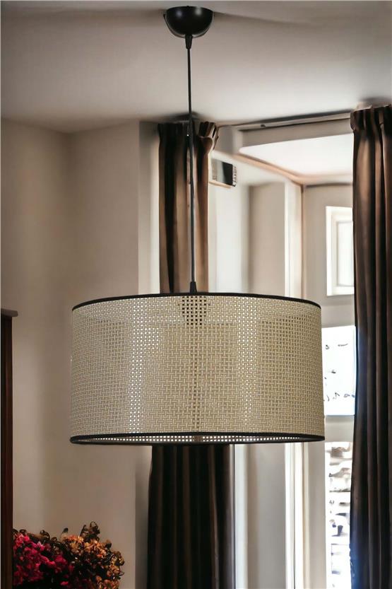 Lumexx Petek Abajurlu Tekli Sarkıt Avize