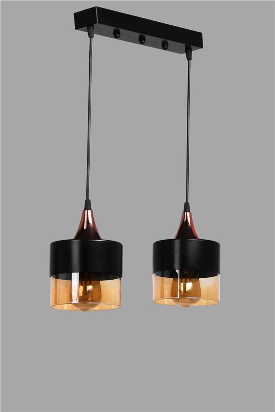 Lumexx Sahra 2 Li Sıralı Sarkıt Siyah