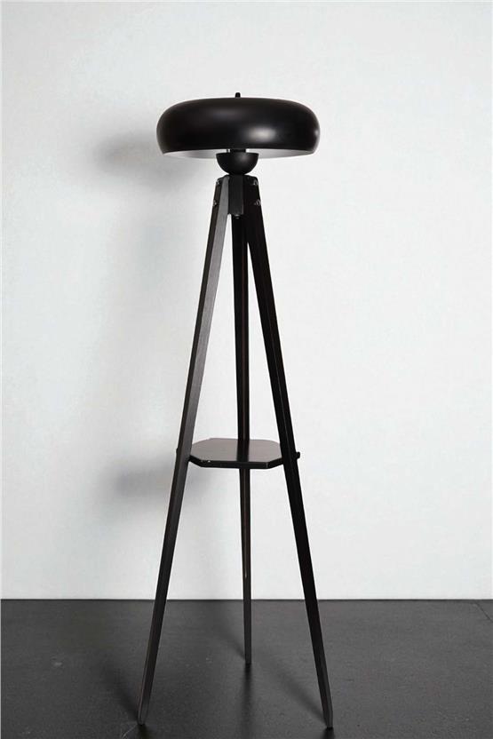 Lumexx Sehbalı Tripod Siyah Lambader Smith Siyah Başlıklı