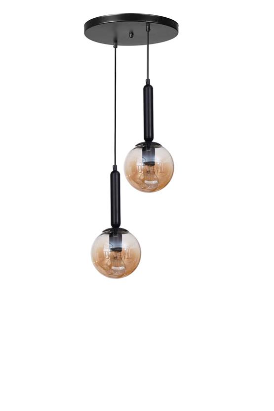 Lumexx Sezgi 2 Li Tepsili Siyah Bal Camlı Sarkıt