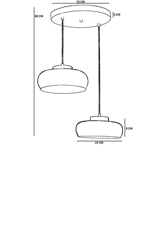 Lumexx Smith 2 Li Tepsili Beyaz Sarkıt