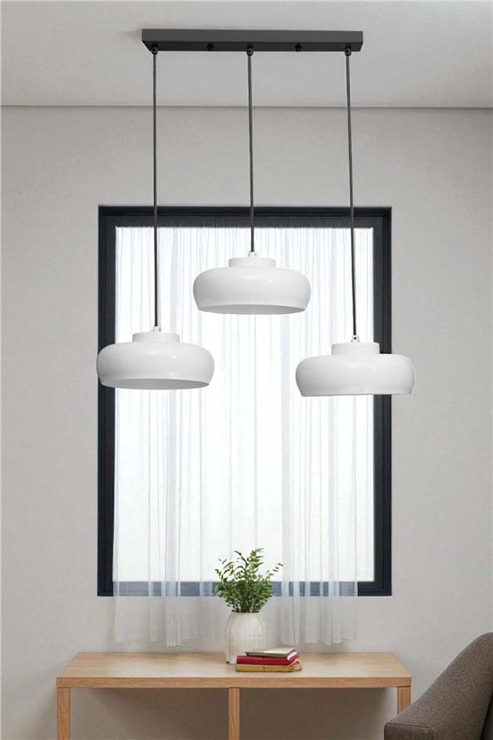 Lumexx Smith 3 Lü Sıralı Beyaz Sarkıt