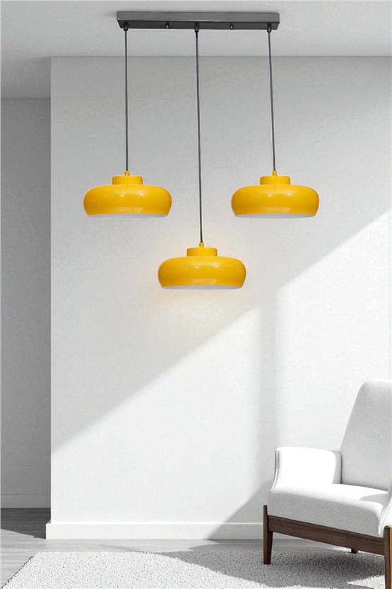 Lumexx Smith 3 Lü Sıralı Sarı Sarkıt