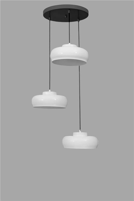 Lumexx Smith 3 Lü Tepsili Beyaz Sarkıt