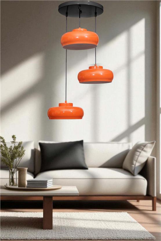 Lumexx Smith 3 Lü Tepsili Turuncu Sarkıt