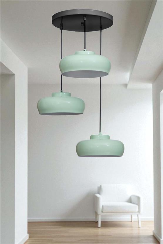 Lumexx Smith 3 Lü Tepsili Yeşil Sarkıt