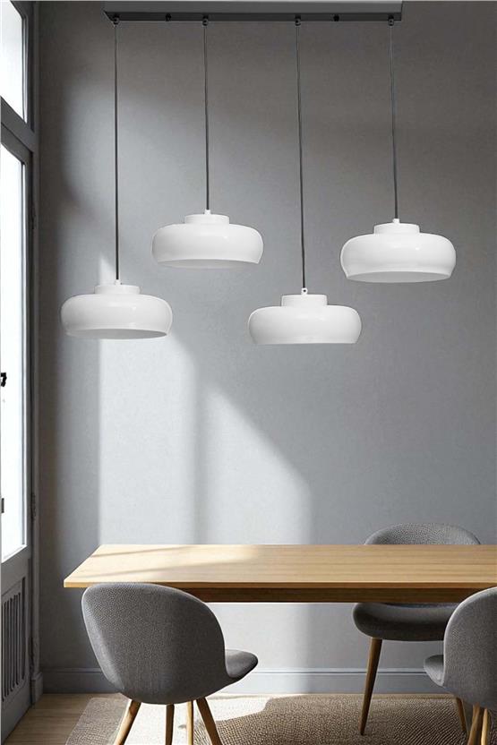 Lumexx Smith 4 Lü Sıralı Beyaz Sarkıt