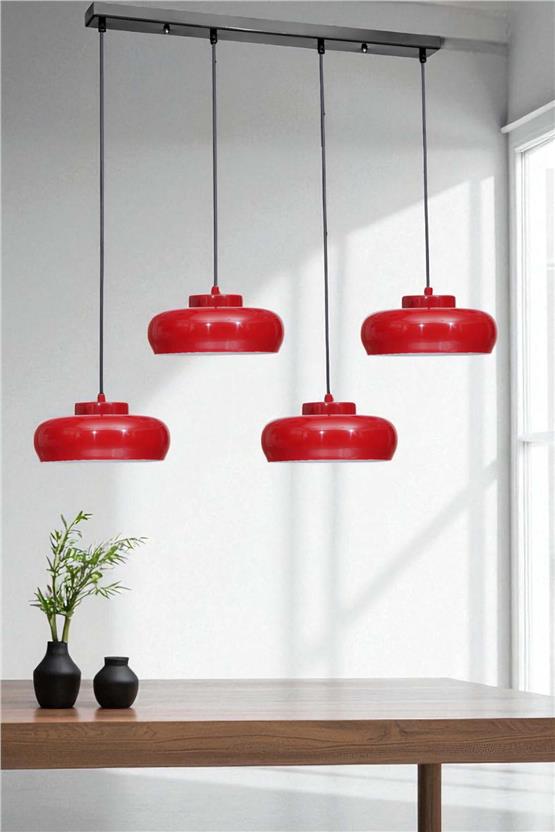 Lumexx Smith 4 Lü Sıralı Kırmızı Sarkıt