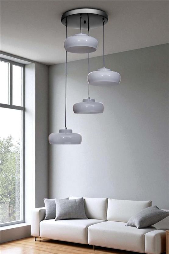 Lumexx Smith 4 Lü Tepsili Gri Sarkıt