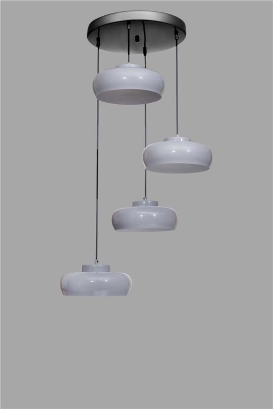 Lumexx Smith 4 Lü Tepsili Gri Sarkıt