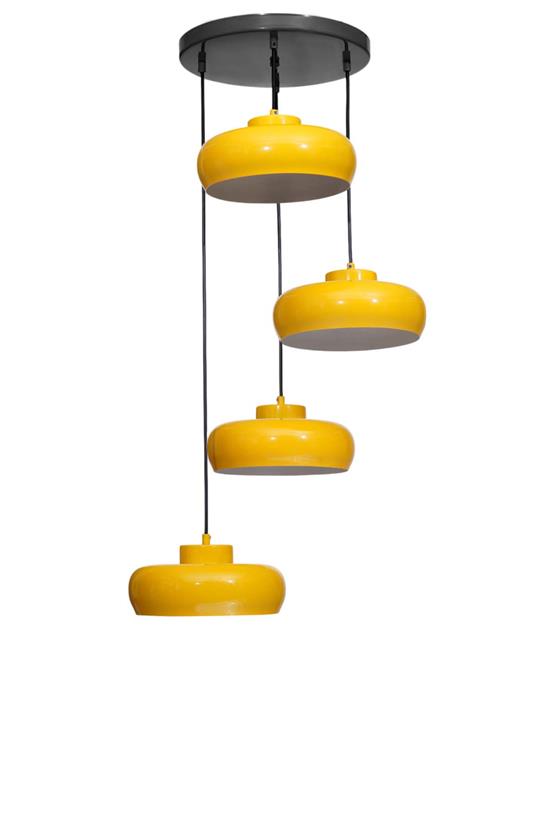 Lumexx Smith 4 Lü Tepsili Sarı Sarkıt