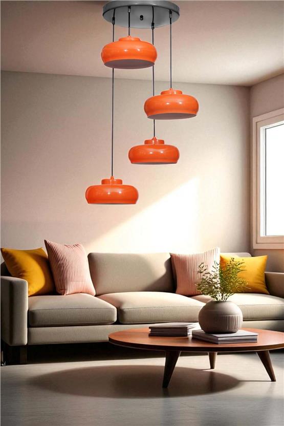 Lumexx Smith 4 Lü Tepsili Turuncu Sarkıt