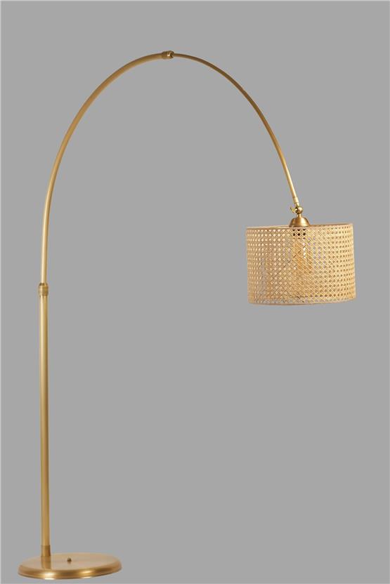 Lumexx Vargas Eskitme Rattan Başlıklı Lambader