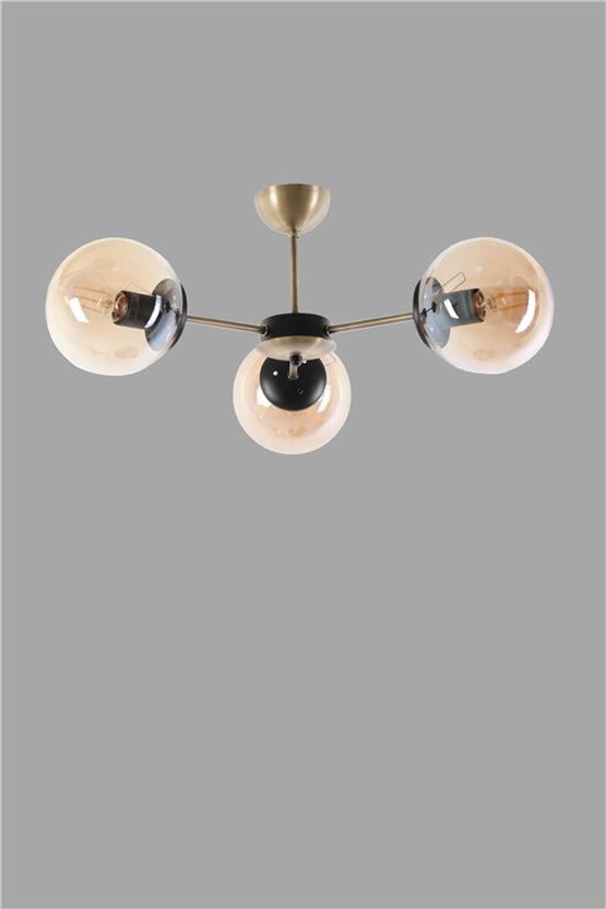 Lumexx  Venüs 3 Lü Bal Camlı Avize