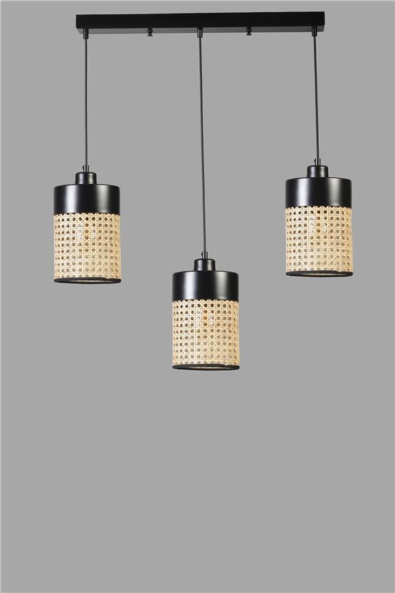 Lumexx Zeus 3 Lü Sıralı Siyah Sarkıt