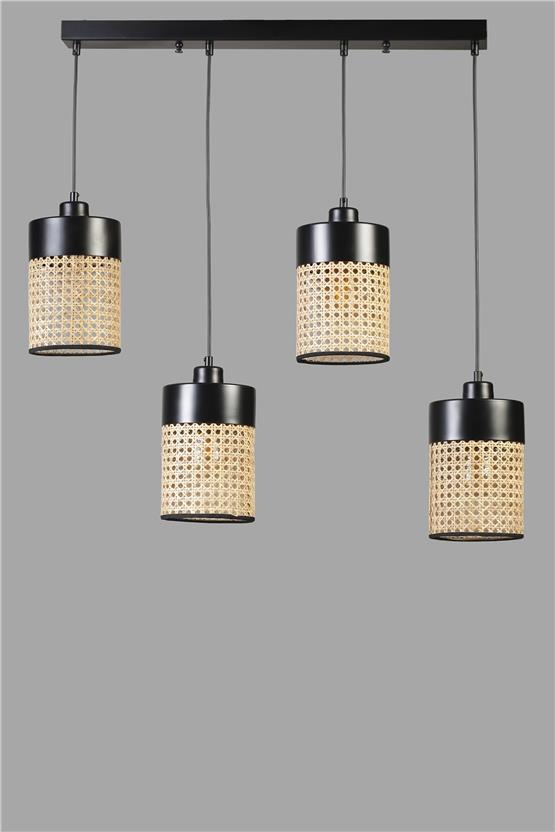 Lumexx Zeus 4 Lü Sıralı Siyah Sarkıt