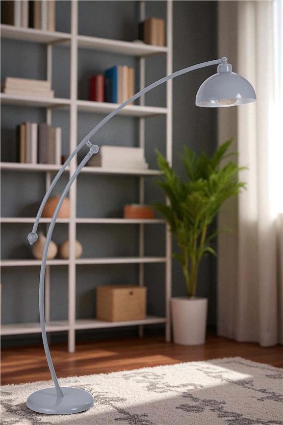 Lumexx Zümra Gri Lambader Retro Gri Başlıklı