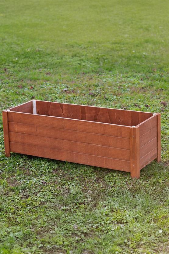 Mandu 114X38 Dekoratif Ahşap Saksı-Mnd82