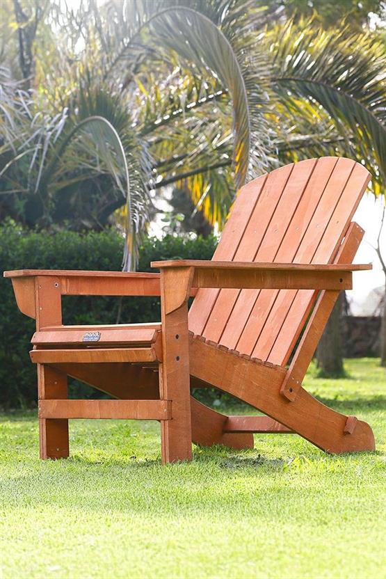 Mandu Adirondack (Ahşap Bahçe Sandalyesi) Fındık-Mnd239