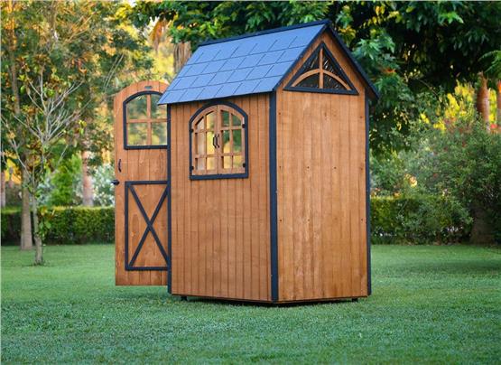 Mandu Ahşap Bahçe Depolama Evi (Bahçe Deposu) 2700Lt-Mnd219