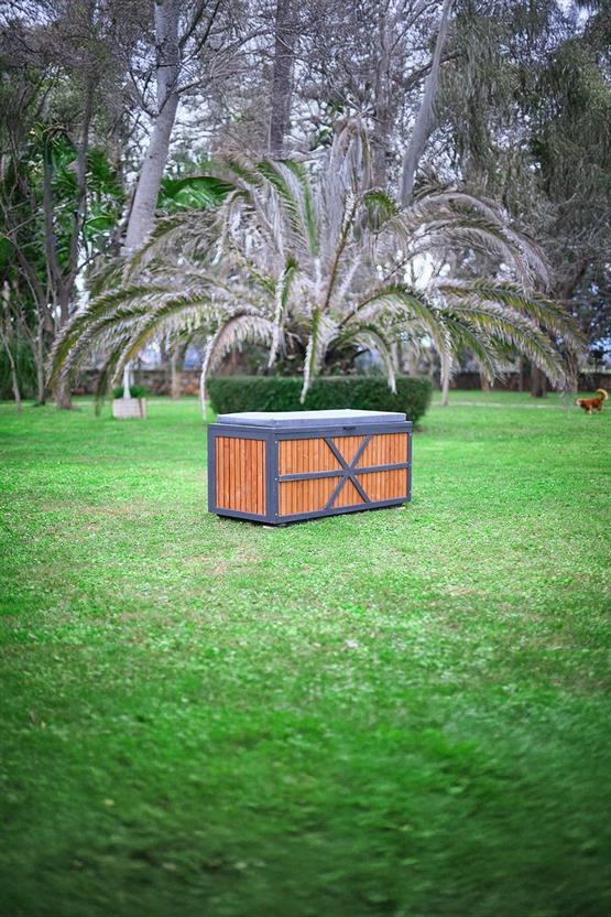 Mandu Ahşap Bahçe Sandığı SG06 