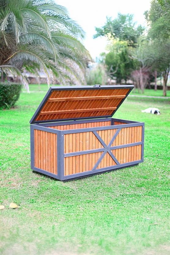 Mandu Ahşap Bahçe Sandığı SG06 