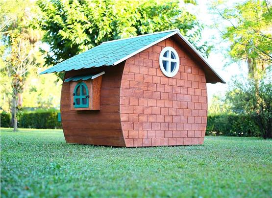 Mandu Ahşap Çocuk Oyun Evi (Playhouse) Hobbit-Mnd240