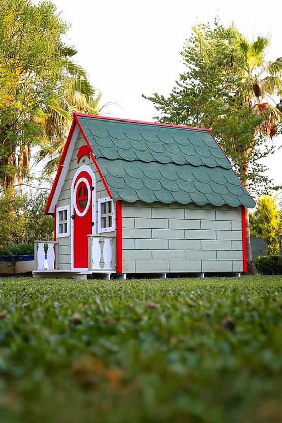 Mandu Ahşap Çocuk Oyun Evi (Playhouse) Hollanda-Mnd221