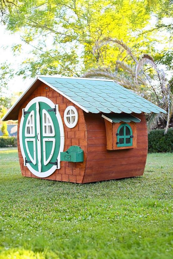 Mandu Ahşap Çocuk Oyun Evi (Playhouse) Hobbit-Mnd240