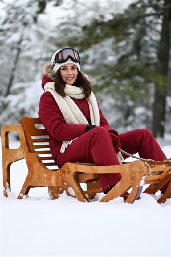 Mandu Ahşap Kar Kızağı MND285