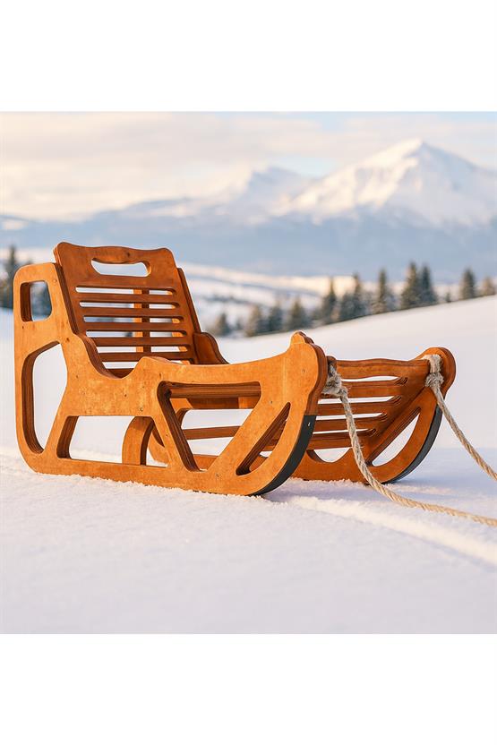 Mandu Ahşap Kar Kızağı MND285