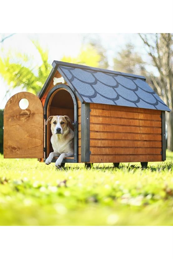 Mandu Ahşap Köpek Kulübesi MND280 