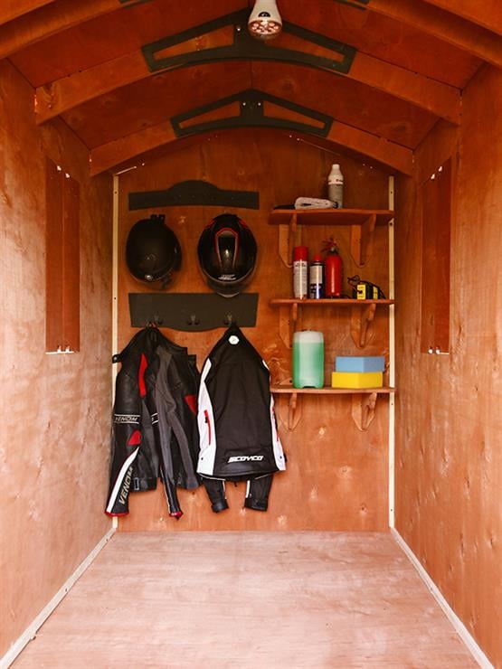 Mandu Ahşap Motosiklet ve ATV Garajı (Takım Odası) Mnd257