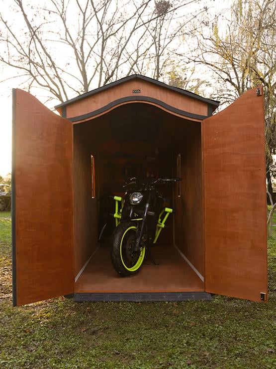 Mandu Ahşap Motosiklet ve ATV Garajı (Takım Odası) Mnd257